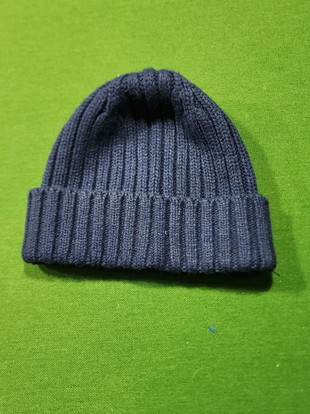 Uniqlo Navy Knit Beanie